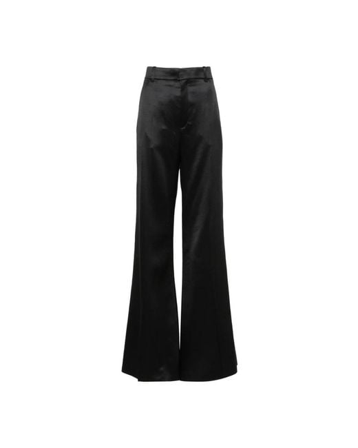 Chloé Black Wide Trousers