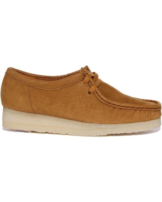 Clarks Brown Laced Shoes