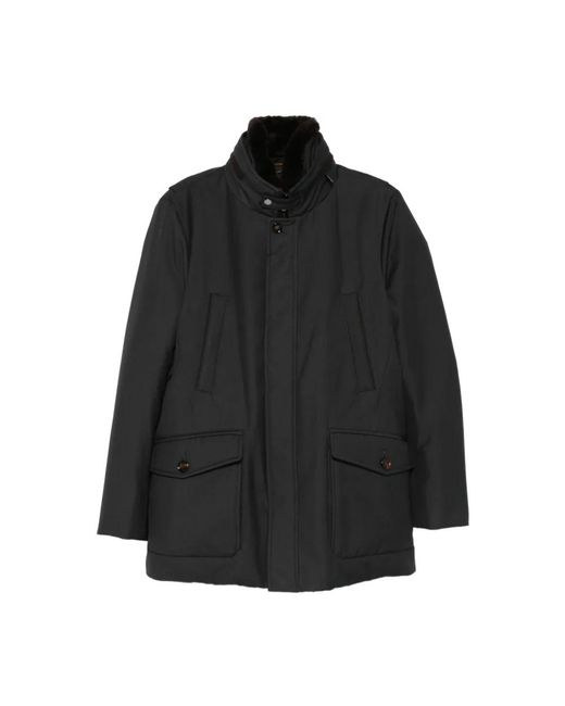 Moorer Black Winter Jackets for men
