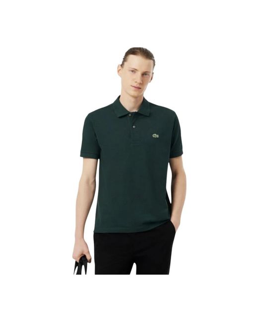 Lacoste Green Polo Shirts for men