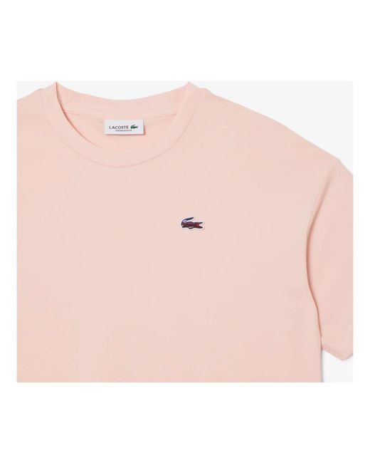 T-Shirts di Lacoste in Pink