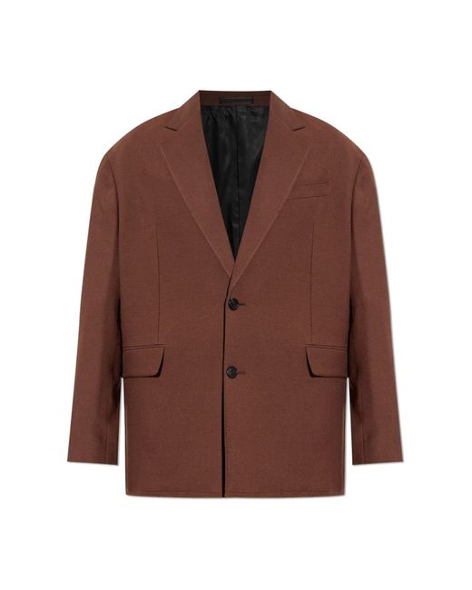 Lanvin Wollen Blazer in het Brown voor heren
