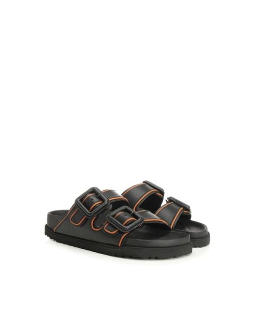Birkenstock Black Sliders