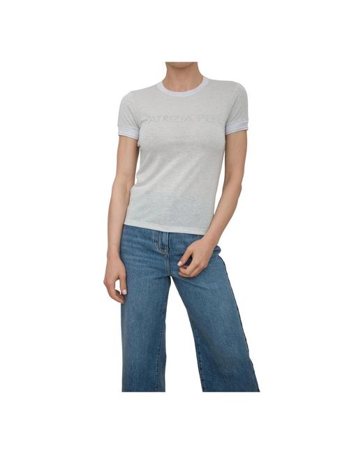 T-Shirts Patrizia Pepe en coloris Blue