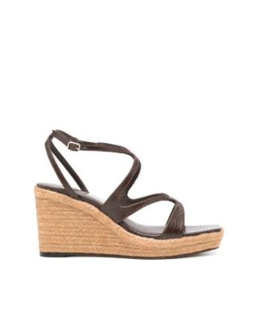 Wedges di Jimmy Choo in Metallic