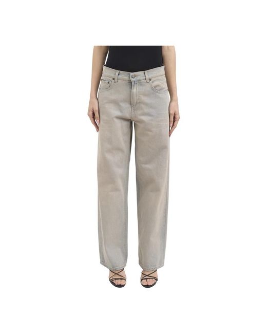 Haikure Gray Loose-Fit Jeans