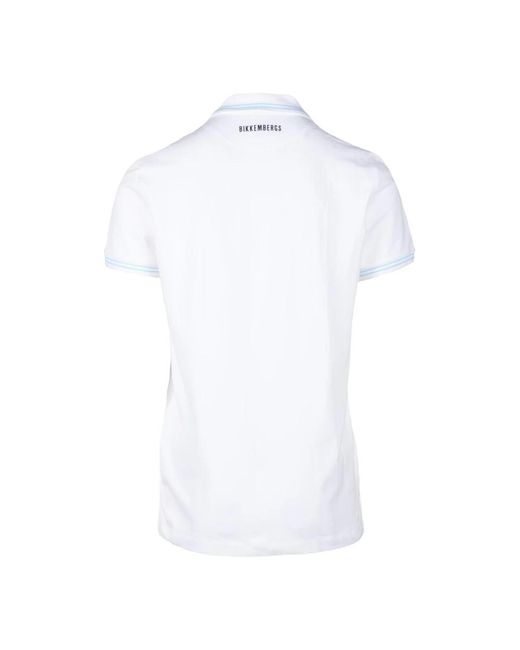 Bikkembergs Blue Polo Shirts for men