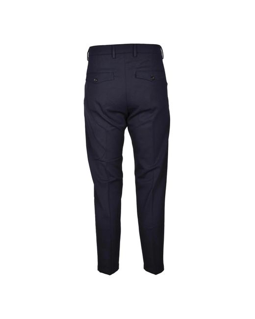 Department 5 Elegante wollmischungshose in Blue für Herren