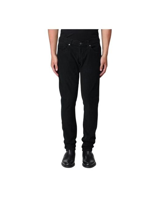 Dondup Black Slim-Fit Jeans for men