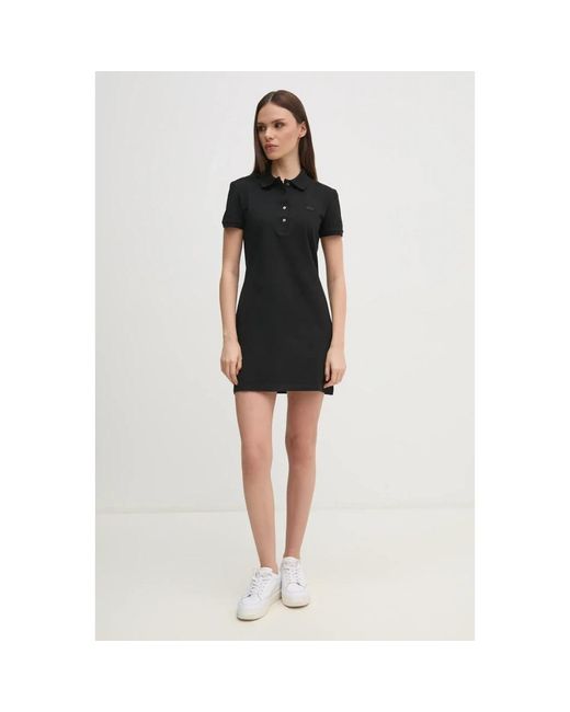 Lacoste Short Jurken in het Black