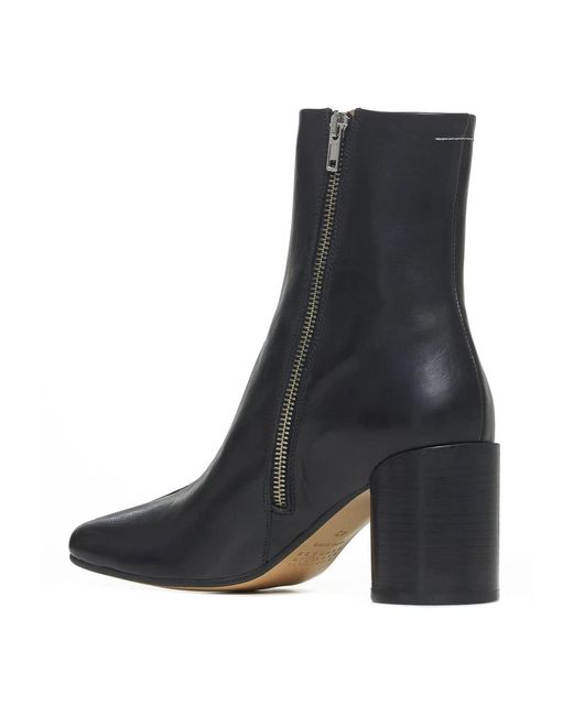 MM6 by Maison Martin Margiela Black Heeled Boots