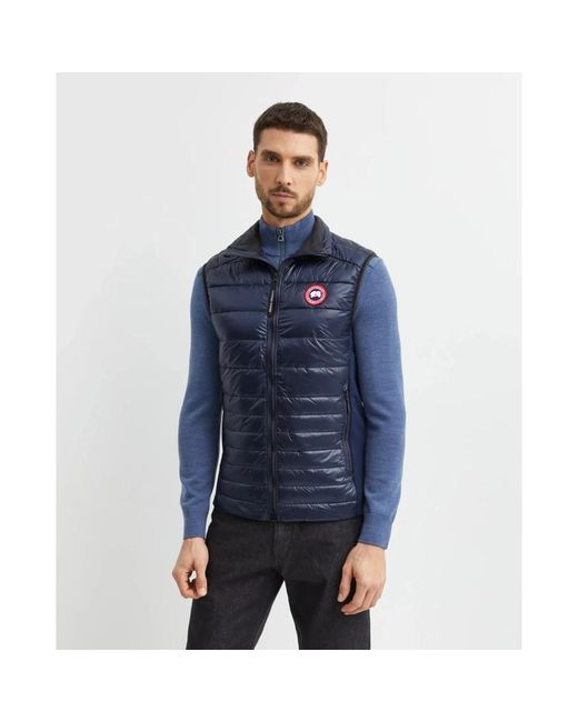 Canada Goose Daunenweste Hybridge Stil in Blue für Herren