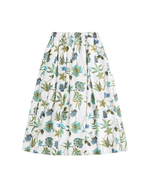 Fay Green Midi Skirts