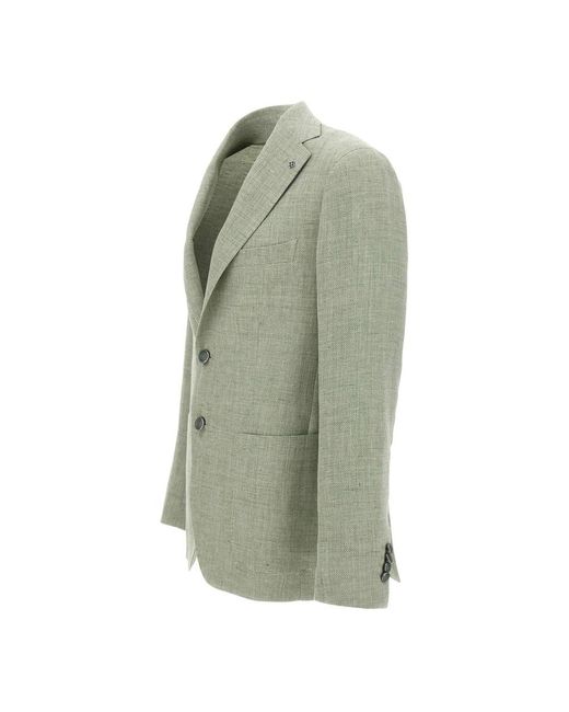 Tagliatore Green Blazers for men