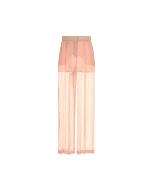 Alberta Ferretti Pantalone in het Pink