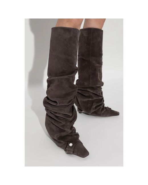 High Boots di The Attico in Brown