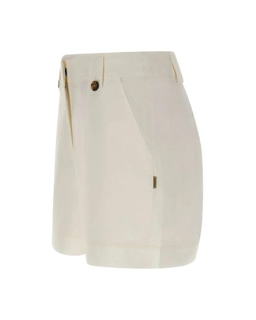 Woolrich Natural Short Shorts
