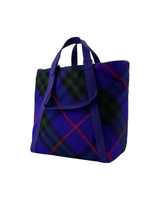 Bags > tote bags Burberry en coloris Blue
