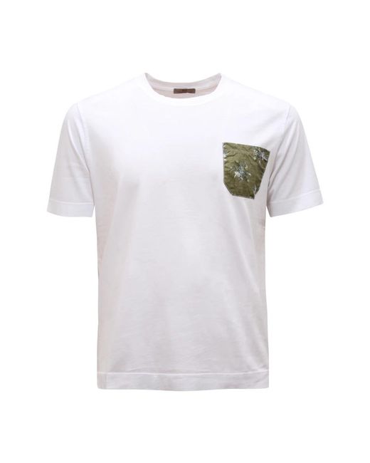 R'osi White T-Shirts for men