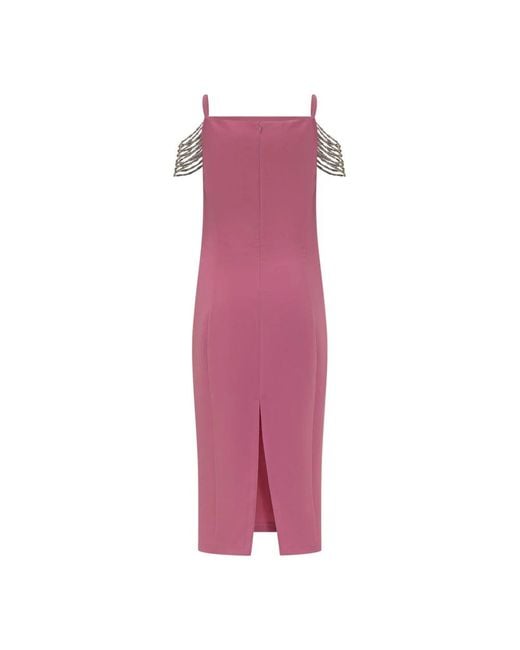 Pinko Purple Midi Dresses