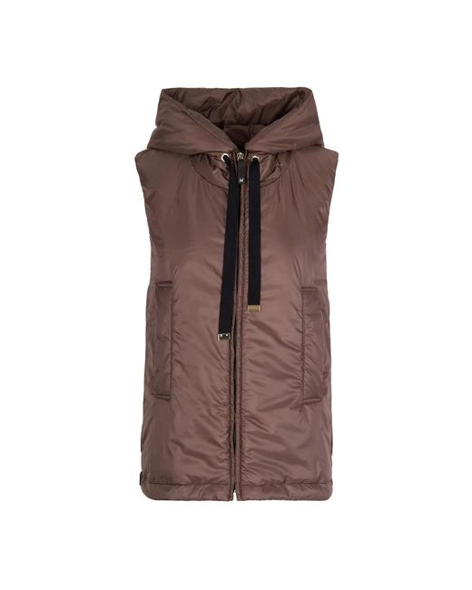 Vests Weekend by Maxmara de color Brown