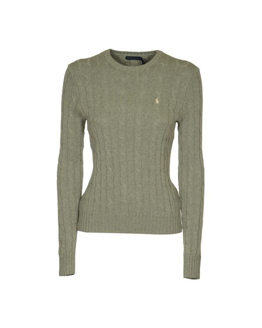 Ralph Lauren Green Klassische polo pullover