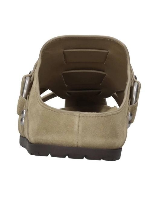 Ash Suede Sabot in het Brown