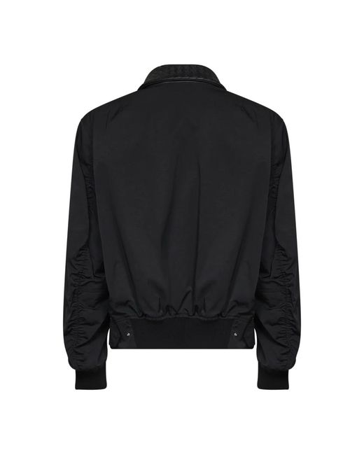 Bottega Veneta Black Bomber Jackets for men