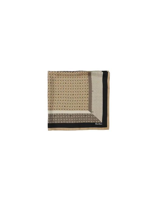 Max Mara Natural Silk Scarves