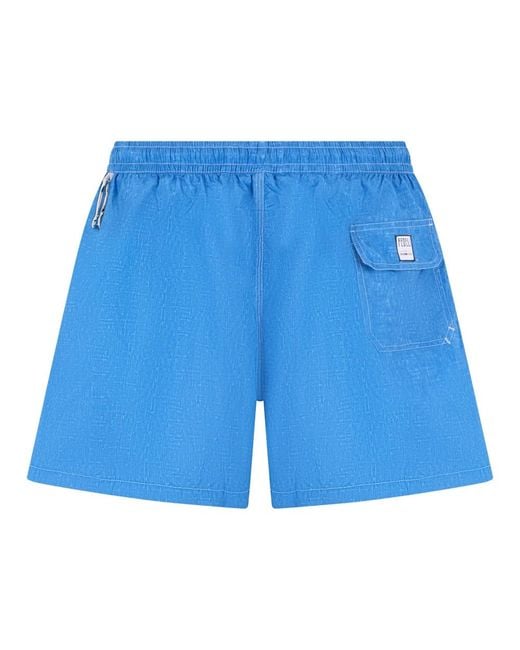 Fedeli Blue Beachwear for men