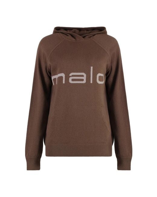 Cashmere Knitwear Malo en coloris Brown