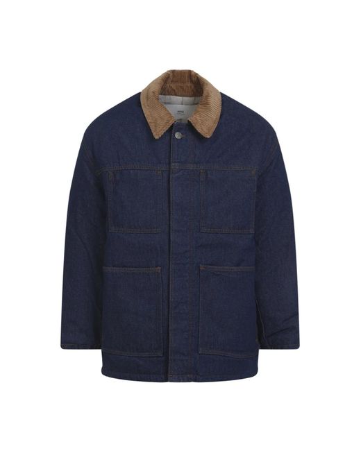 Denim Jackets di AMI in Blue da Uomo