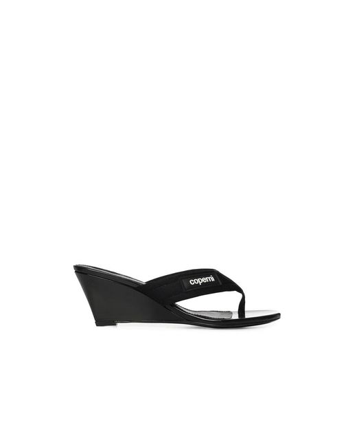 Coperni Black Wedge Sandal