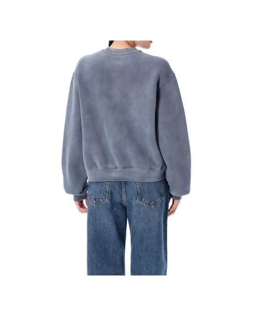 Sweatshirts Alexander Wang de color Blue