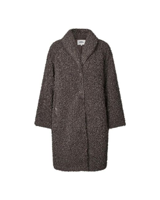 Lolly's Laundry Gray Single-Breasted Coats