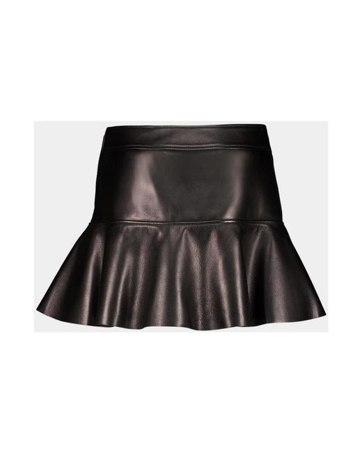 Tom Ford Black Leather Skirts