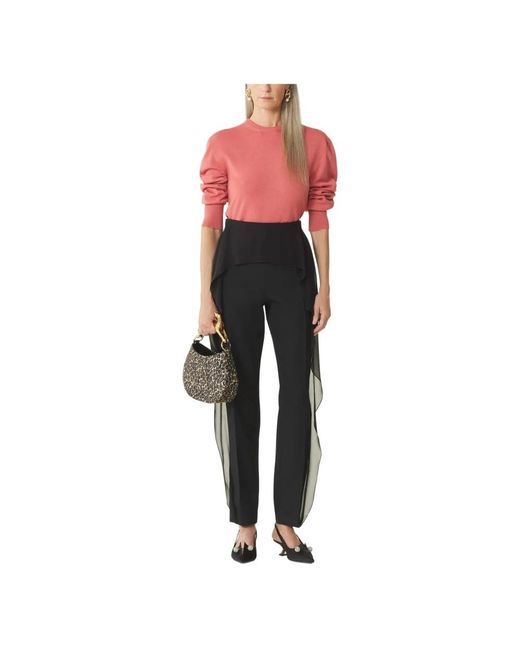 Lanvin Black Straight Trousers