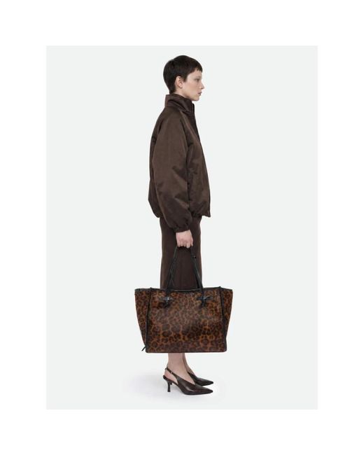 Gianni Chiarini Brown Shopping Bags