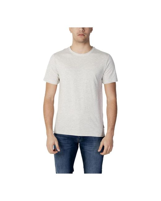 Only & Sons Gray T-Shirts for men