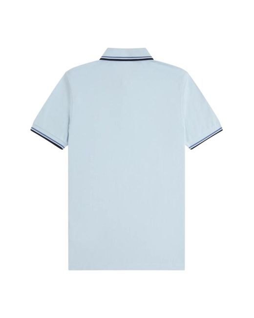 Fred Perry Blue Polo Shirts for men