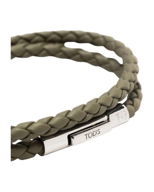 Tod's Metallic Bracelets for men