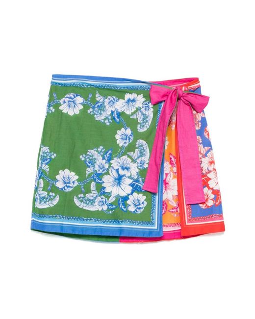 Short Skirts Farm Rio de color Green
