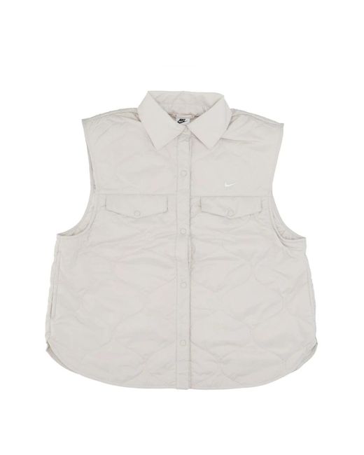 Nike White Waistcoats