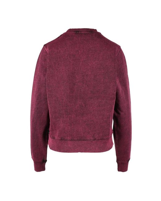 DIESEL Purple Sweatshirts