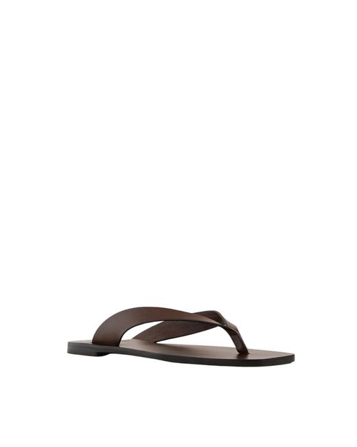A.Emery Brown Flip Flops