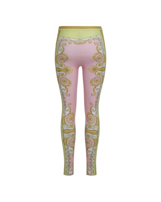 Versace Pink Leggings