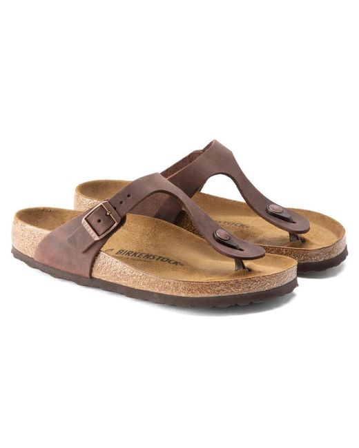 Birkenstock Brown Wo Gizeh Sandals