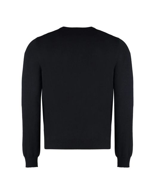 Malo Black Cashmere Knitwear for men