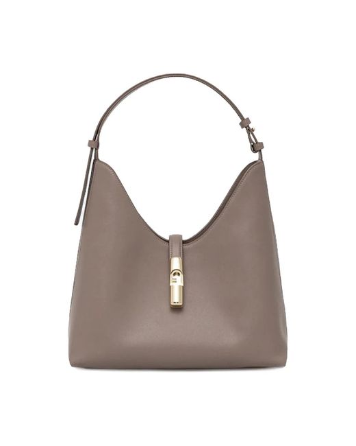 Furla Gray Goccia M Schultertasche
