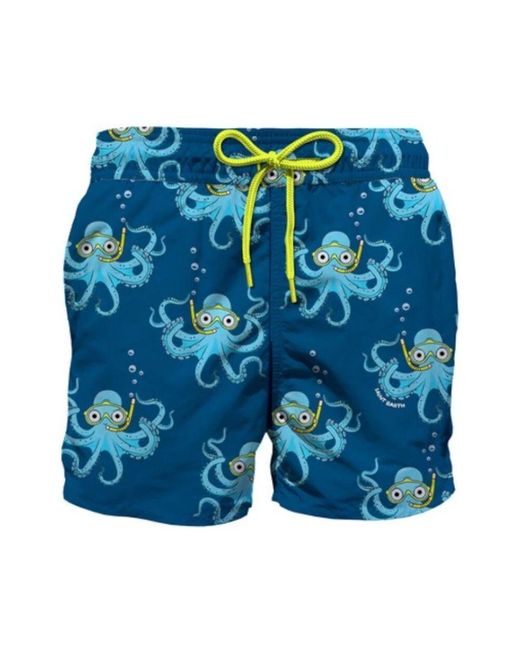 Mc2 Saint Barth Blue Beachwear for men